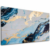 Златен допир на платно Океанска симфонија