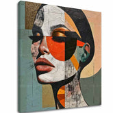 Елегантна слика на жена Хармонија на облици