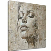 Елегантна слика на жена Божица на мирот