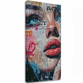 Елегантна слика на жена Боите на улицата