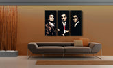 Рачно насликана POP ART слика GOODFELLAS 120x80 cm