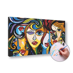Сликање по броеви ЖЕНИ – ниска тежина - главна слика