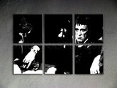 Рачно насликано POP ART сликарство SCARFACE-AL PACINO 150x100 cm - слика 2