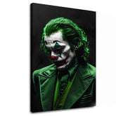 Модерна слика на платно со мотив Joker: Zrodenie šialenstva во црно нијанси, филмски свет | Слика Joker: Zrodenie šialenstva – главна