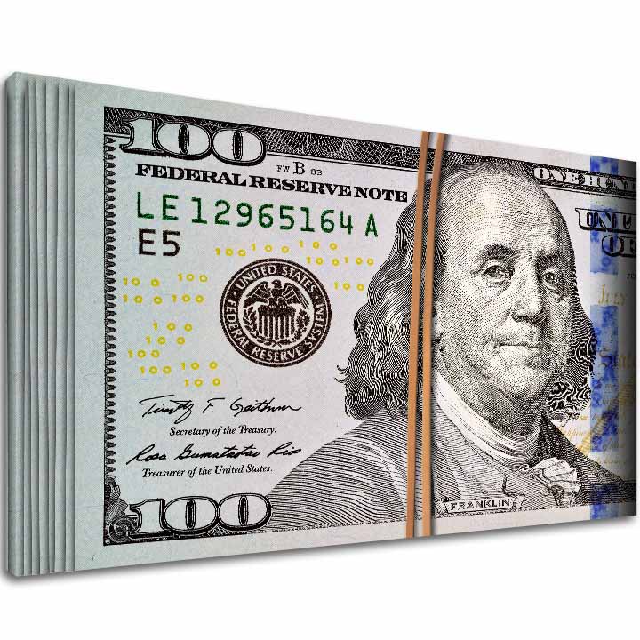 Слика на платно Benjamin Franklin - Symbol Múdrosti - главна слика