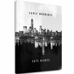 Слика на платно Early & Late - Модерна Motív - главна слика