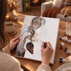 Paint by Numbers ANGEL – содржина на комплетот