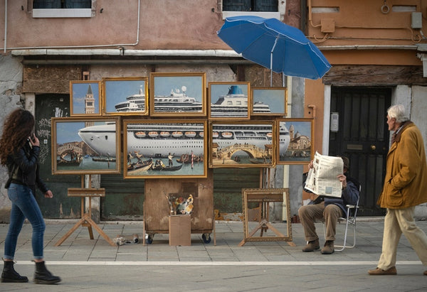 Banksy откриен со слика во Венеција | Papilora.sk