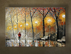 Рачно насликана слика од еден пејзаж BI0013E1