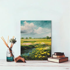 Пејзаж на платно Помеѓу небото и земјата