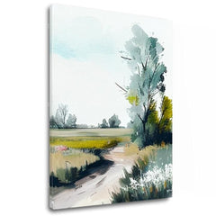 Пејзаж на платно Патување до подобар живот