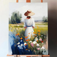 Пејзаж на платно Пронаоѓање на тишина во природата