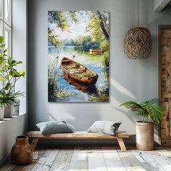 Пејзажно сликарство на платно Lone Rider