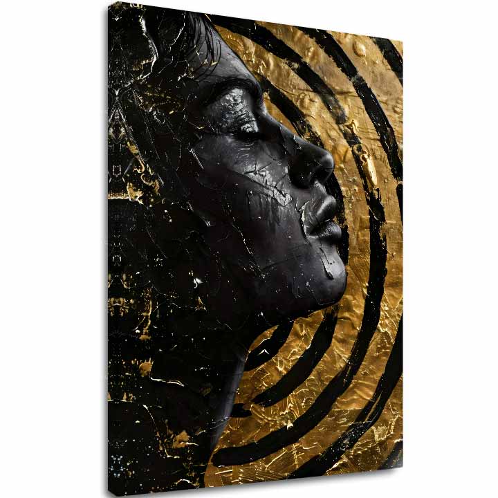 Елегантна слика на жена Мистерија на ноќта