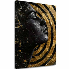 Елегантна слика на жена Мистерија на ноќта