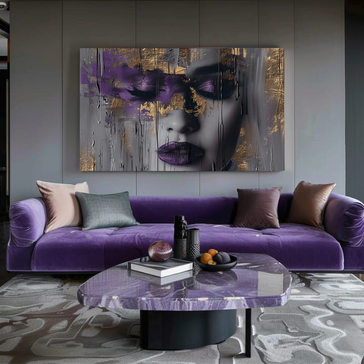 Елегантна слика на жена Искушение