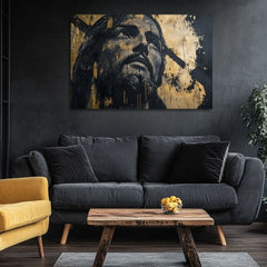 Божествено Височество | Обоена со акрилик и златен лист