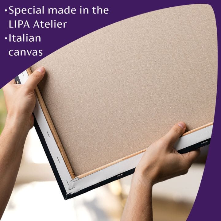 Божествено Височество | Обоена со акрилик и златен лист