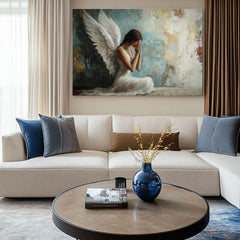 Слики на ангели Прочка | 100% оригинално обоен акрилик