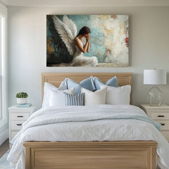 Слики на ангели Прочка | 100% оригинално обоен акрилик