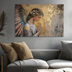 Слики на ангели Небесна радост | 100% оригинално обоен акрилик