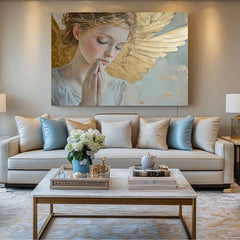 Слики на ангели Небесно богатство | 100% оригинално обоен акрилик