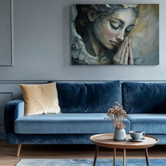 Слики на ангели Кревки суштества | 100% оригинално обоен акрилик