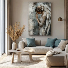 Слики на ангели Мирна душа | 100% оригинално обоен акрилик