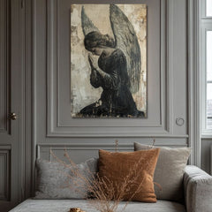 Слики на ангели Тивка молитва | 100% оригинално обоен акрилик