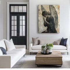 Слики на ангели Тивка молитва | 100% оригинално обоен акрилик