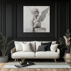 Слики на ангели Заштитник | 100% оригинално обоен акрилик