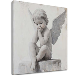 Слики на ангели Заштитник | 100% оригинално обоен акрилик