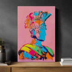 Слика MODERN GLADIATOR на платно | Насликана структура