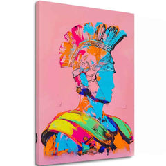 Слика MODERN GLADIATOR на платно | Насликана структура