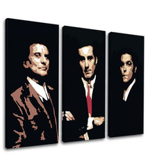 Модерна слика на платно со мотив Goodfellas - Najlepšie mafiánske roly во црно-беж нијанси, слава | Најголем mafiáni na платно Goodfellas - Najlepšie mafiánske roly – производ, поглед 2