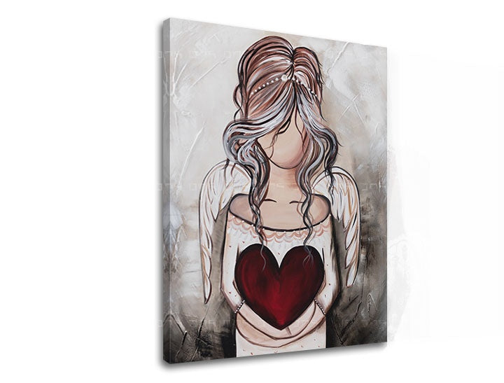 Сликата на платно АНГЕЛ 1 дел XOBFB563E1