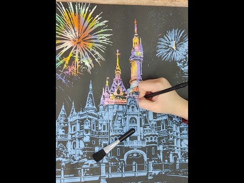Магична слика за гребење - Japan - 75x52 cm