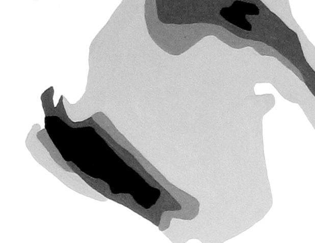 Рачно насликана слика на платно со мотив MADONNA во бело-црно нијанси, драматична атмосфера, холивудски гламур и слава | Рачно насликана POP Art слика MADONNA – производ, поглед 3