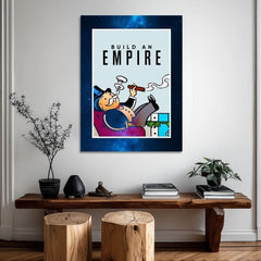 Слика на платно Build an Empire - Претприемачки Citát - слика 3