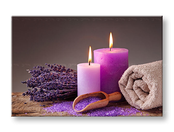 Класична слика на платно со мотив FENG SHUI, лаванда, детски мотив, цвеќиња, море и плажа во бело-беж нијанси, мирна атмосфера, погоден за дневна соба – главна