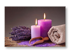 Класична слика на платно со мотив FENG SHUI, лаванда, детски мотив, цвеќиња, море и плажа во бело-беж нијанси, мирна атмосфера, погоден за дневна соба – главна