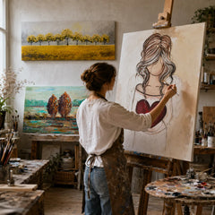 Слика за ѕид ПЕЈЗАЖ 1 дел - 90x60 см